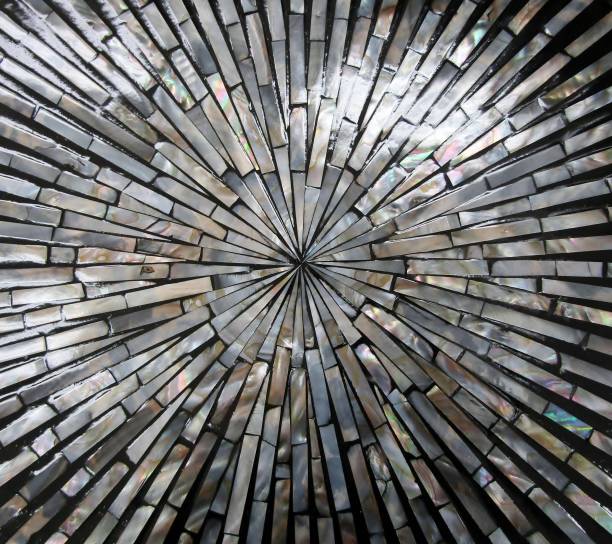 Handcrafted Rajasthani bone inlay furniture detail showing geometric pattern in camel bone and mother-of-pearl