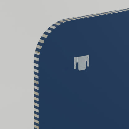 Bone Inlay Handcrafted Bedhead - Blue Sapphire