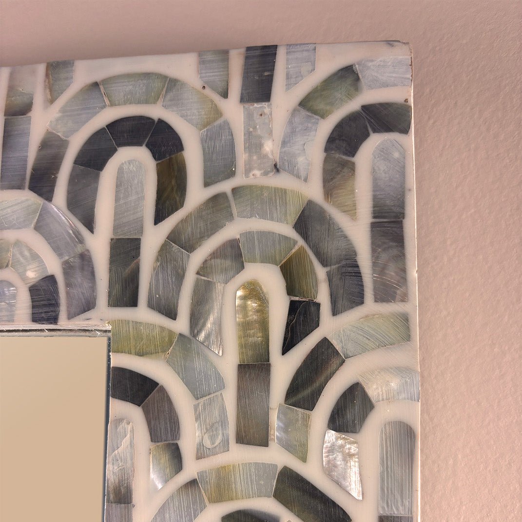 Pearl Inlay Mirror - Nightfall Sky - arya & earth